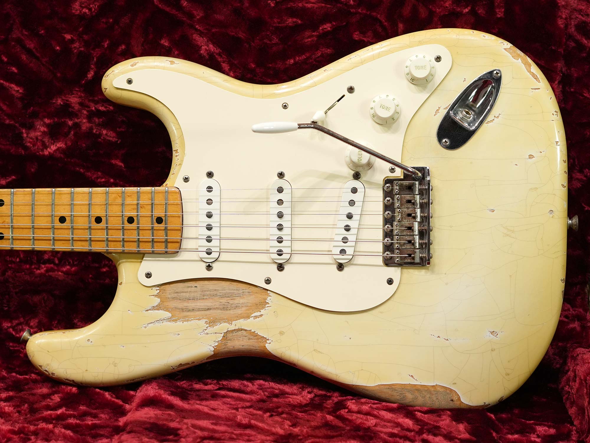 Fender Custom Shop 1956 Stratocaster NOS White Blonde ”Relic”